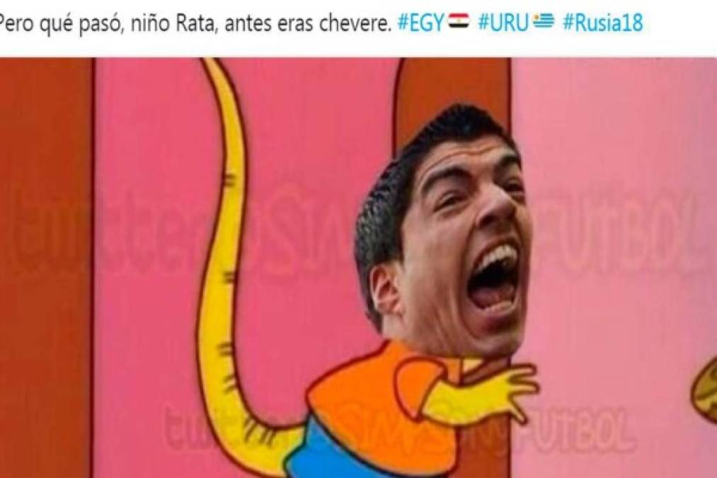 Los divertidos memes que dejó el partido entre Egipto y Uruguay en la 2018 FIFA World Cup