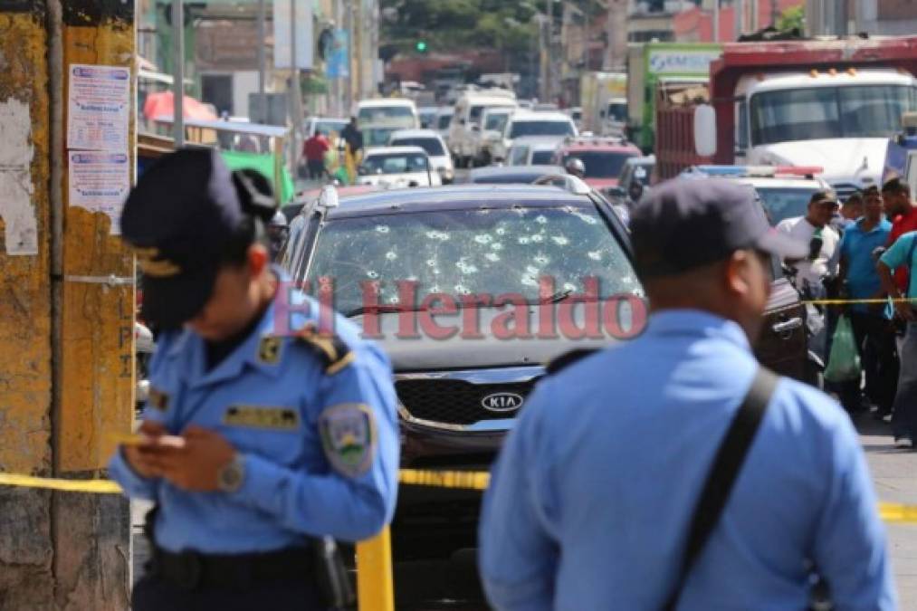 Desgarradoras fotos tras el tiroteo en el barrio Guanacaste de la capital