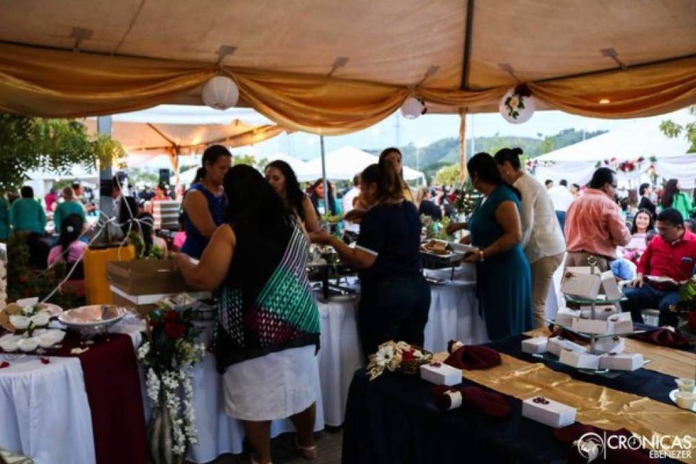 Fotos de la masiva boda de la hija del pastor German Ponce