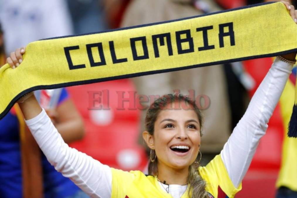 Las bellezas que engalanan el Colombia-Inglaterra, último partido de octavos en Rusia 2018