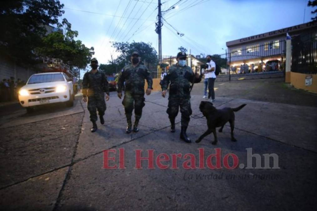 Con mascarillas y en plena pandemia, así se vive el Bicentenario de Honduras