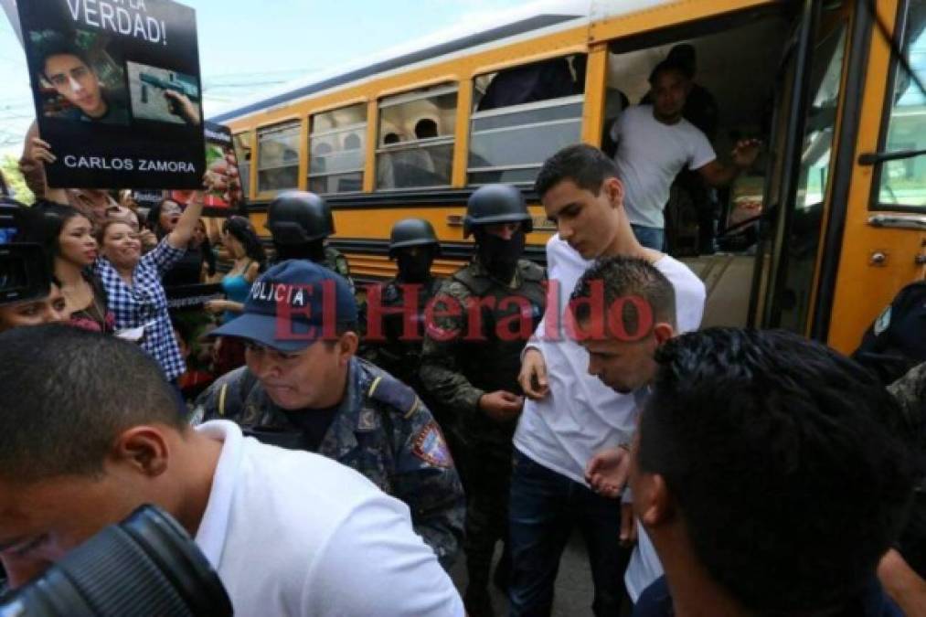FOTOS: Así fue recibido José Zamora en los juzgados capitalinos