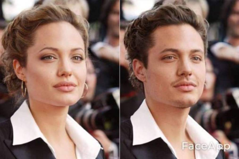 FOTOS: Así lucen los famosos al 'cambiar de sexo' con FaceApp