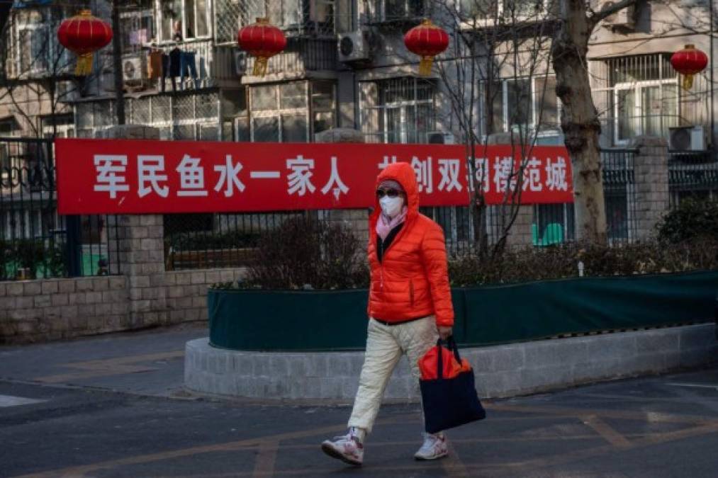 Como 'ciudad fantasma': Pekín queda desolada por el coronavirus