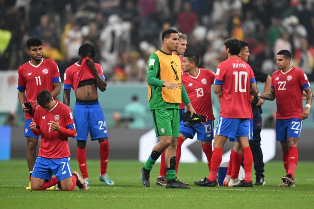 Lágrimas e incredulidad, las reacciones que dejó la doble eliminación de Costa Rica y Alemania en Qatar 2022