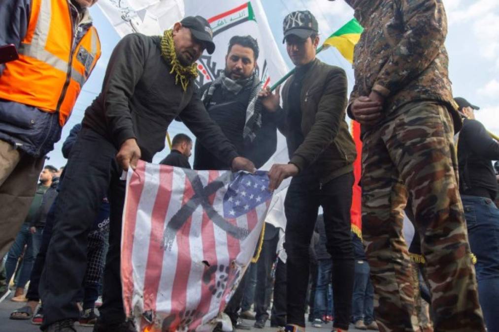 Las imágenes que reflejan el odio latente hacia Trump en una Irán que pide su cabeza