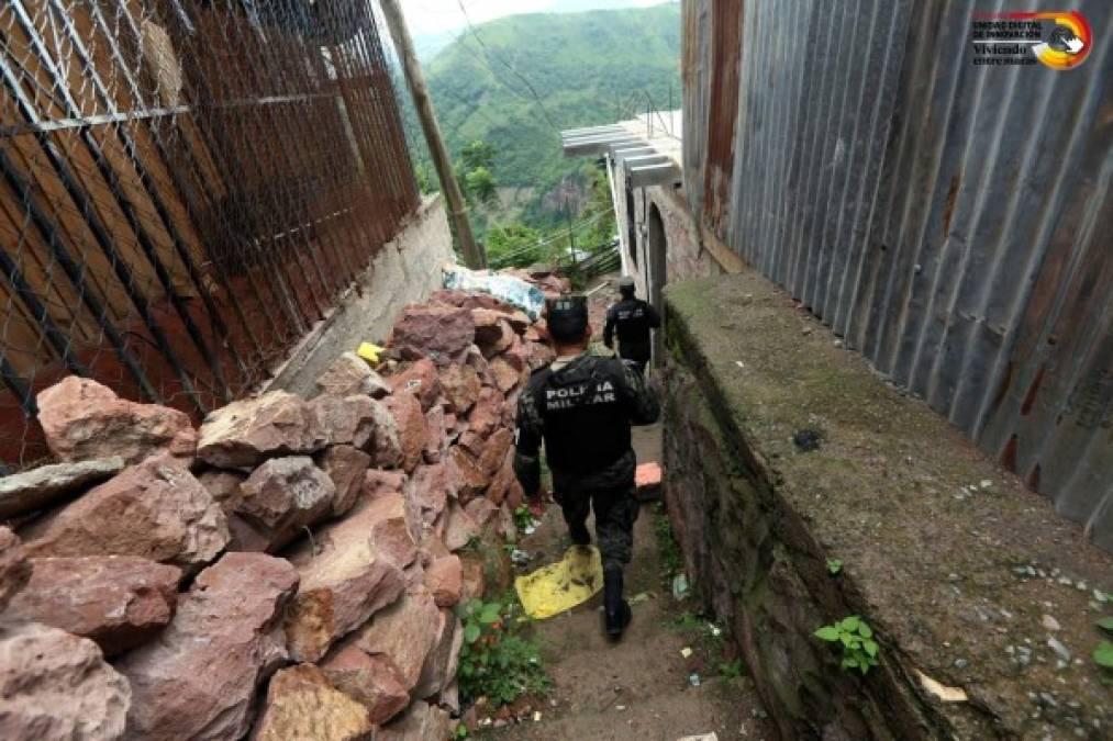 FOTOS: Los calientes puntos de Tegucigalpa y Comayagüela donde los mareros mantienen pelea territorial