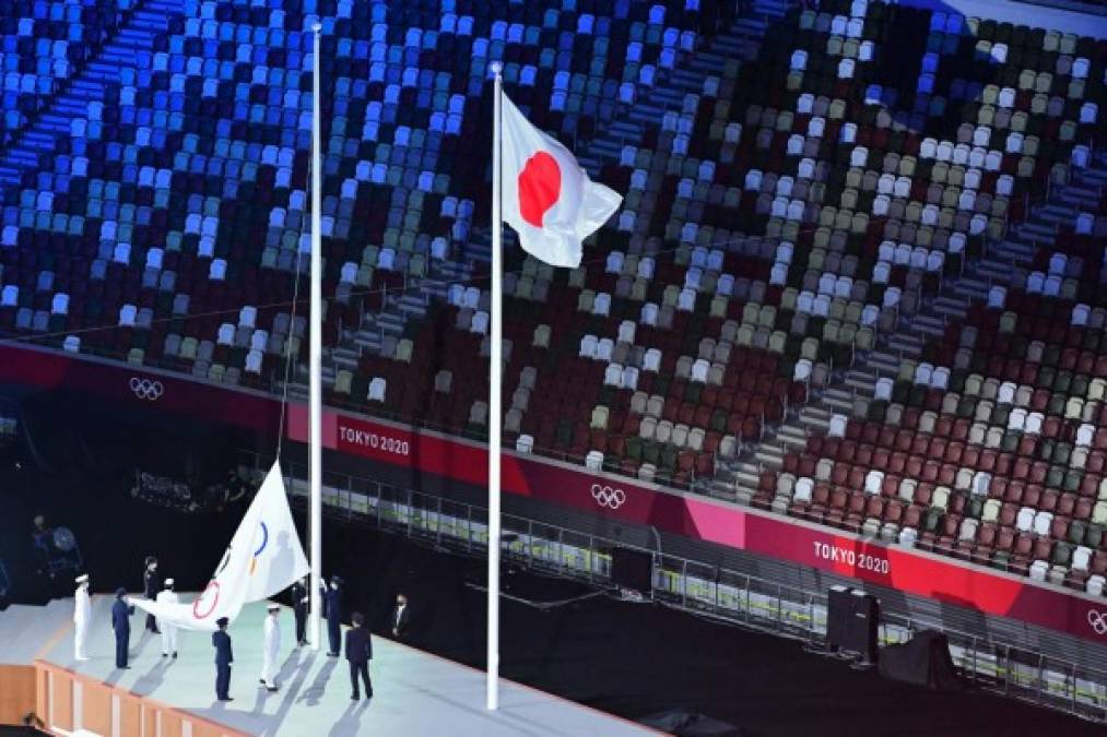 Así fue la inusual inauguración de los Juegos Olímpicos de Tokyo 2020