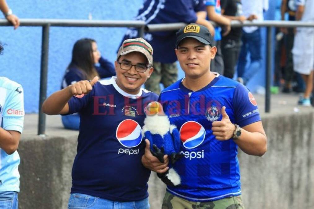 En fotos: Así vivieron los hinchas del Motagua la final ante Marathón