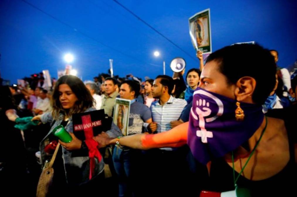Las imágenes de las manifestaciones en el mundo contra la violencia machista     