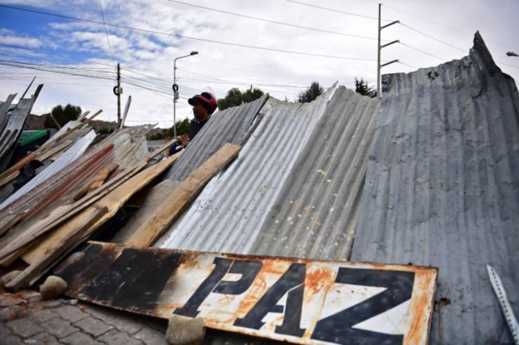 FOTOS: Buses quemados y destrozos en Bolivia tras renuncia de Evo Morales