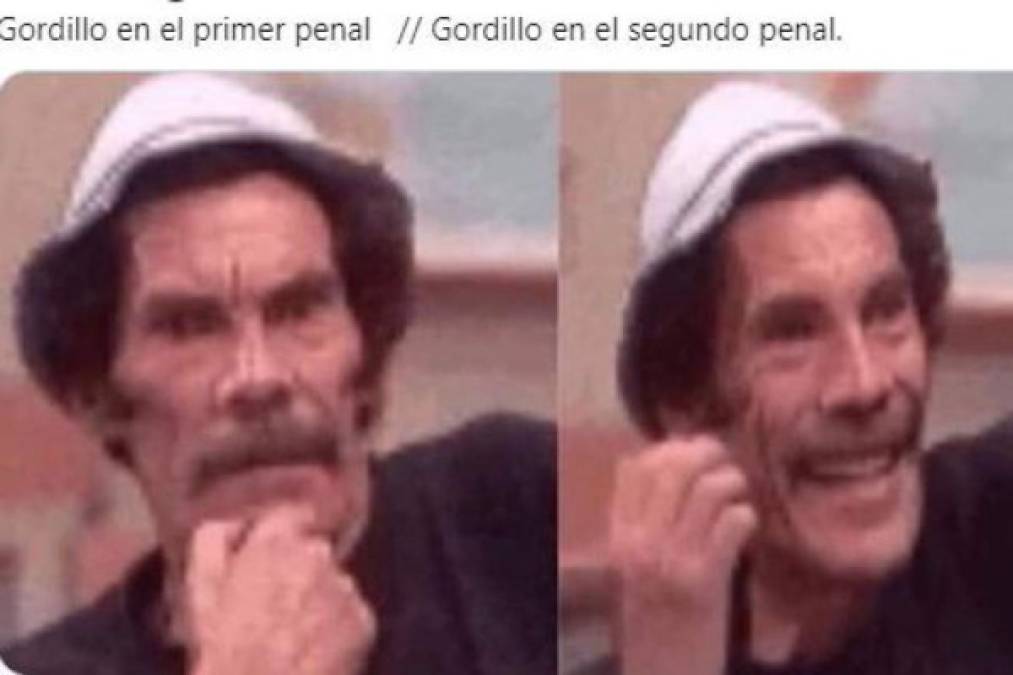 Los memes que dejó Gordillo al fallar penales ante Motagua