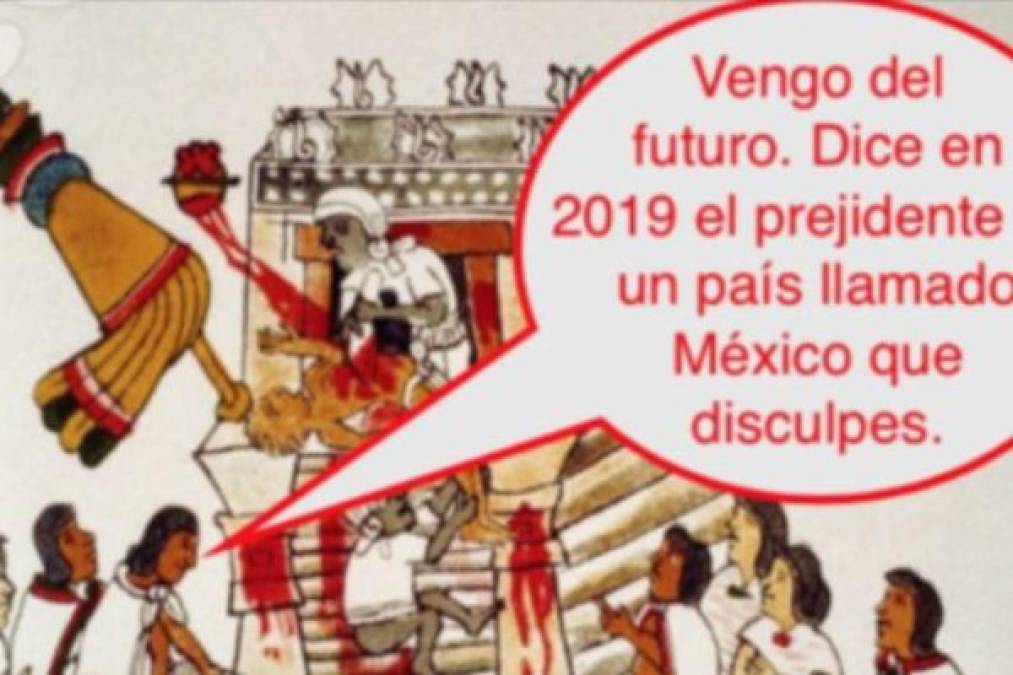 Los memes que dejó la petición del presidente de México para que España se disculpe por la conquista