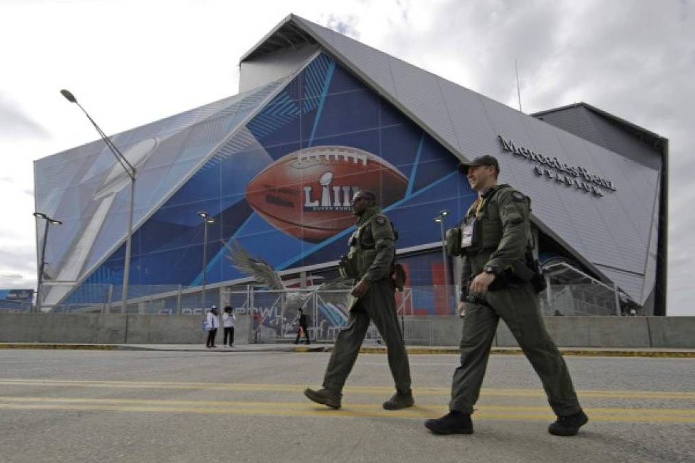 ¡Locura en Estados Unidos! Así se vive el ambiente previo al Super Bowl 53 (FOTOS)