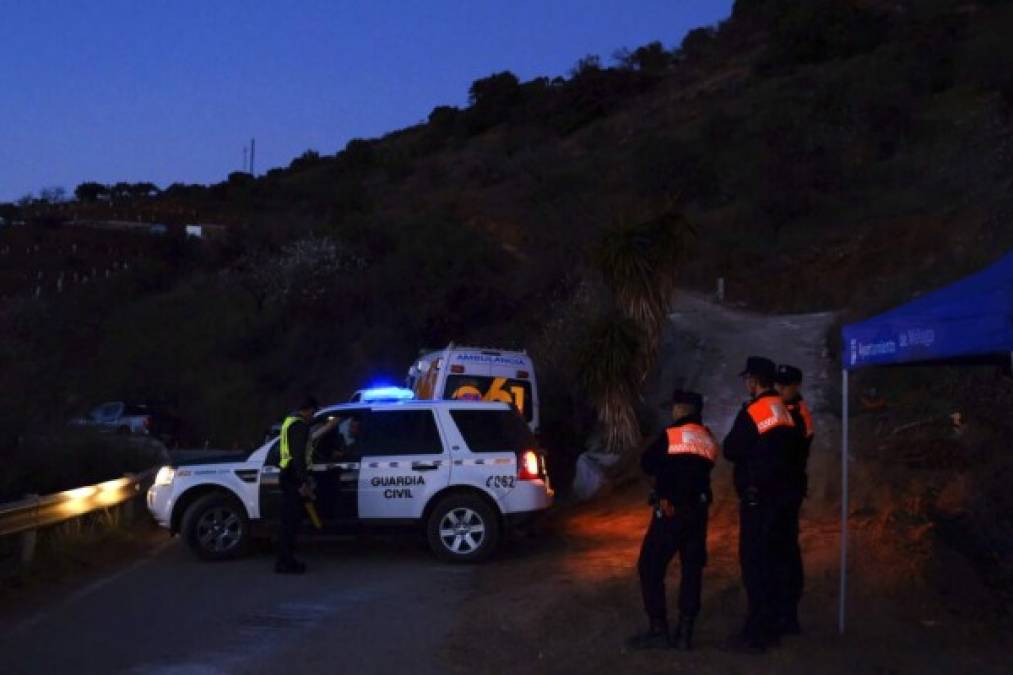 España conectada por rescate de Julen; esta es la búsqueda en 10 fotos