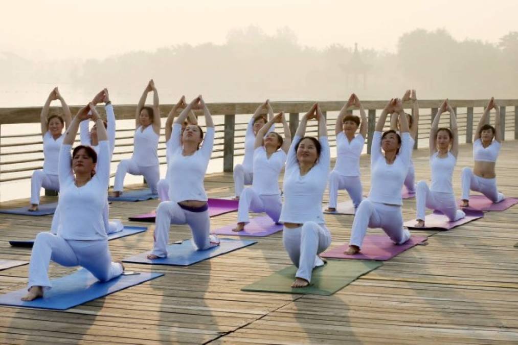 Día Mundial del Yoga: Las mejores fotografías de esta disciplina india convertida en patrimonio mundial