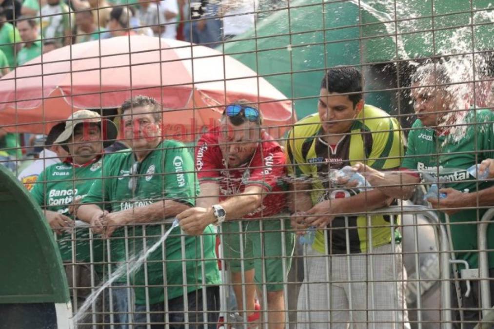 Lo que no se vio en TV: Un baño a Diego Vazquez y la furia de la barra del Marathón