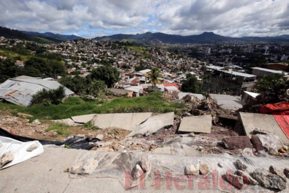 Las huellas de Eta e Iota en la capital de Honduras (FOTOS)