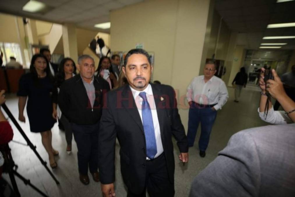 FOTOS: Así llegaron a la audiencia de declaración de imputados los señalados en el caso Arca Abierta