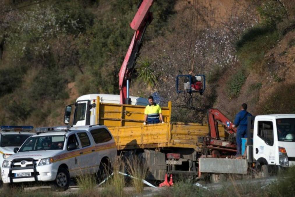 España conectada por rescate de Julen; esta es la búsqueda en 10 fotos