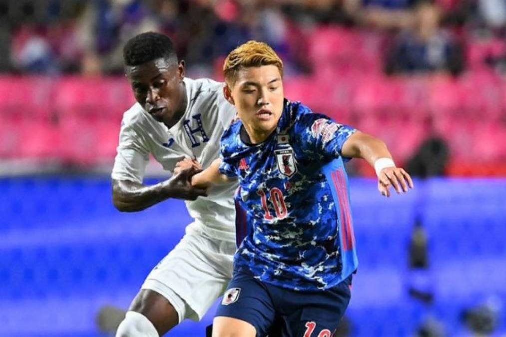 Las imágenes de la derrota de Honduras ante Japón previo a los Juegos Olímpicos