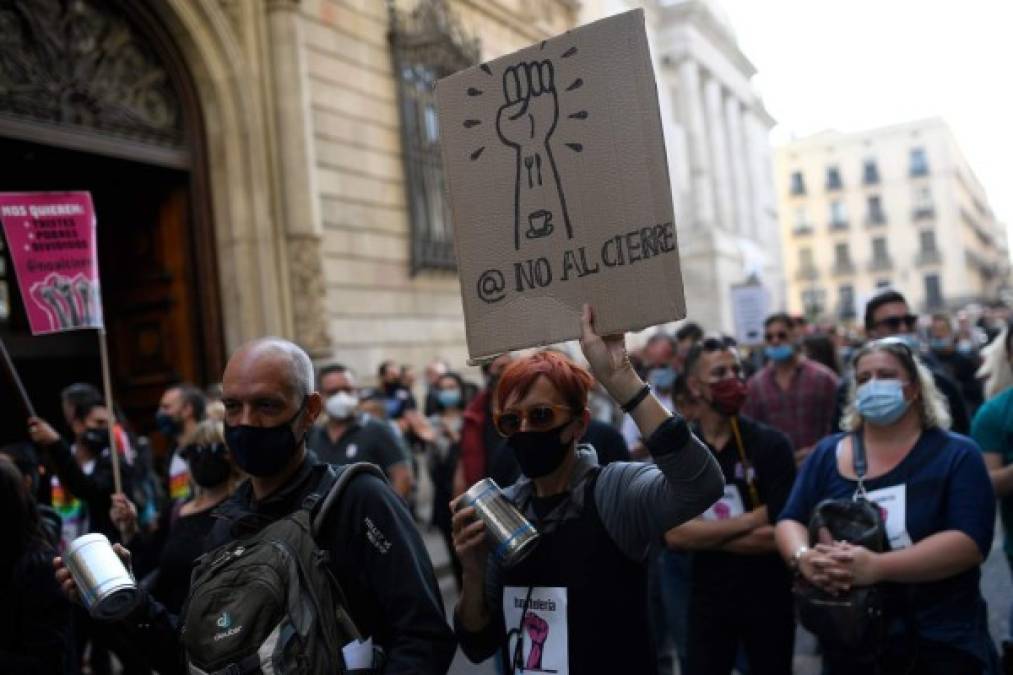Protestas en Europa por las nuevas medidas para contener segunda ola (FOTOS)