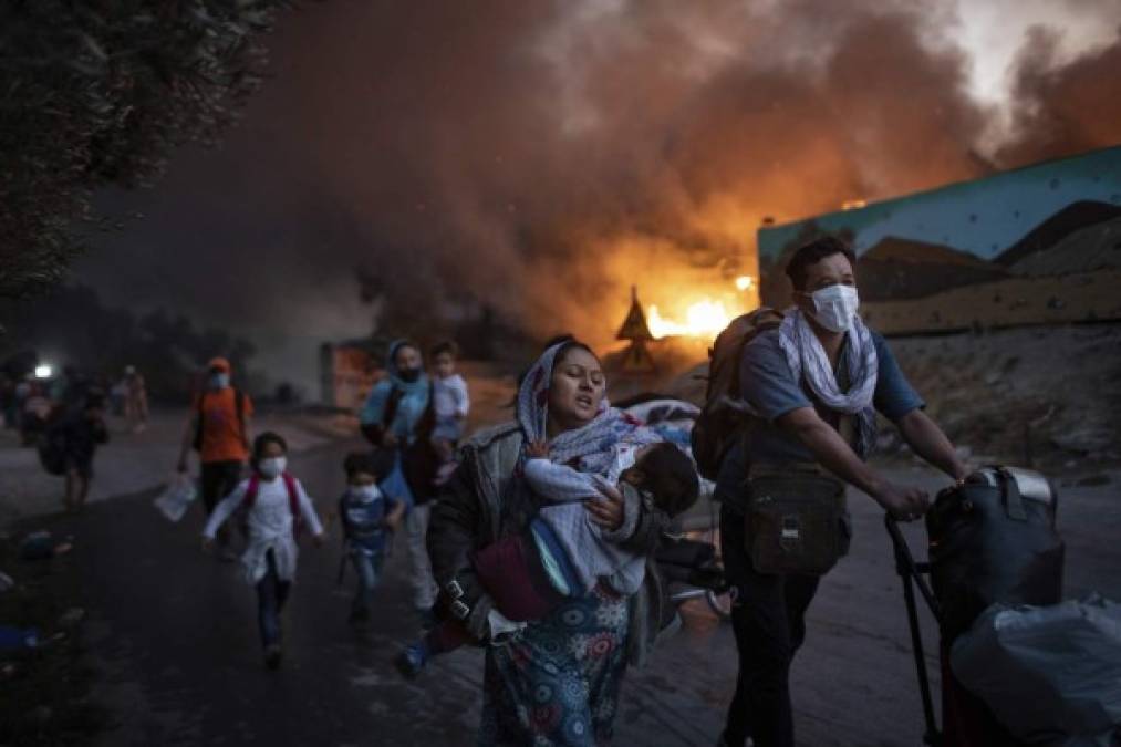 Las imágenes de la angustia vivida este 2020, el año más caótico