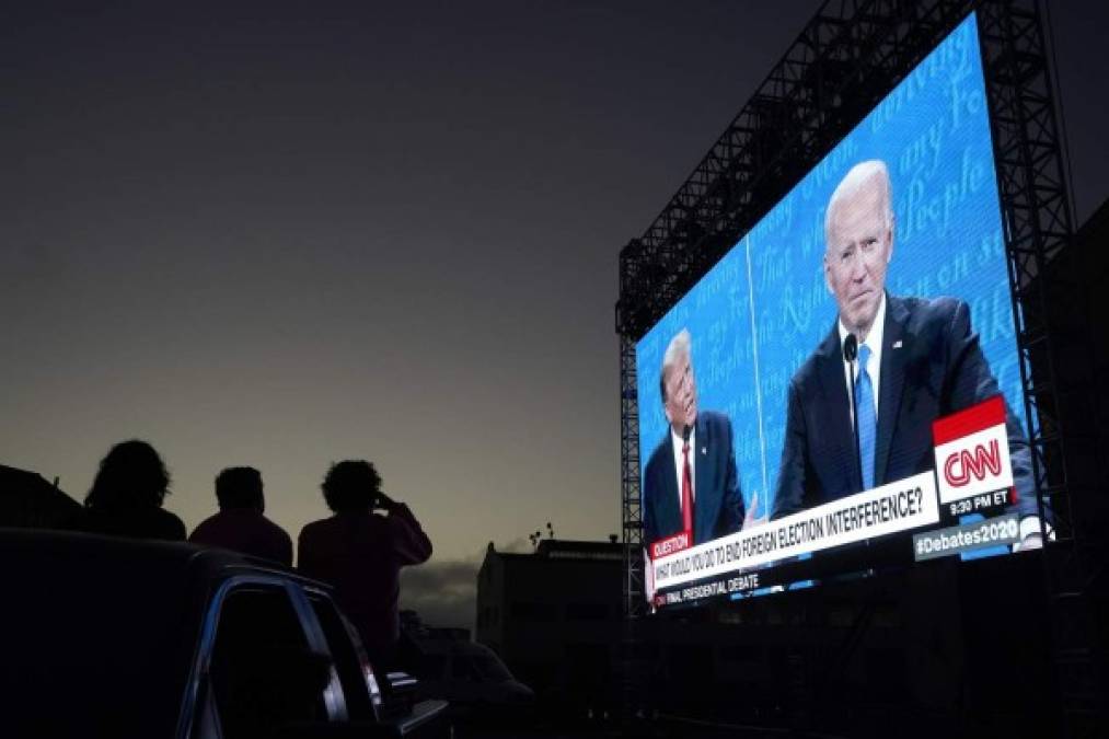 FOTOS: Las mentiras y verdades que se dijeron Trump y Biden en el debate