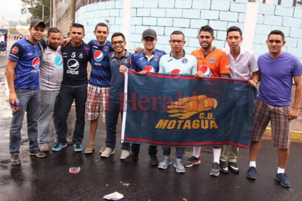 En fotos: Así vivieron los hinchas del Motagua la final ante Marathón
