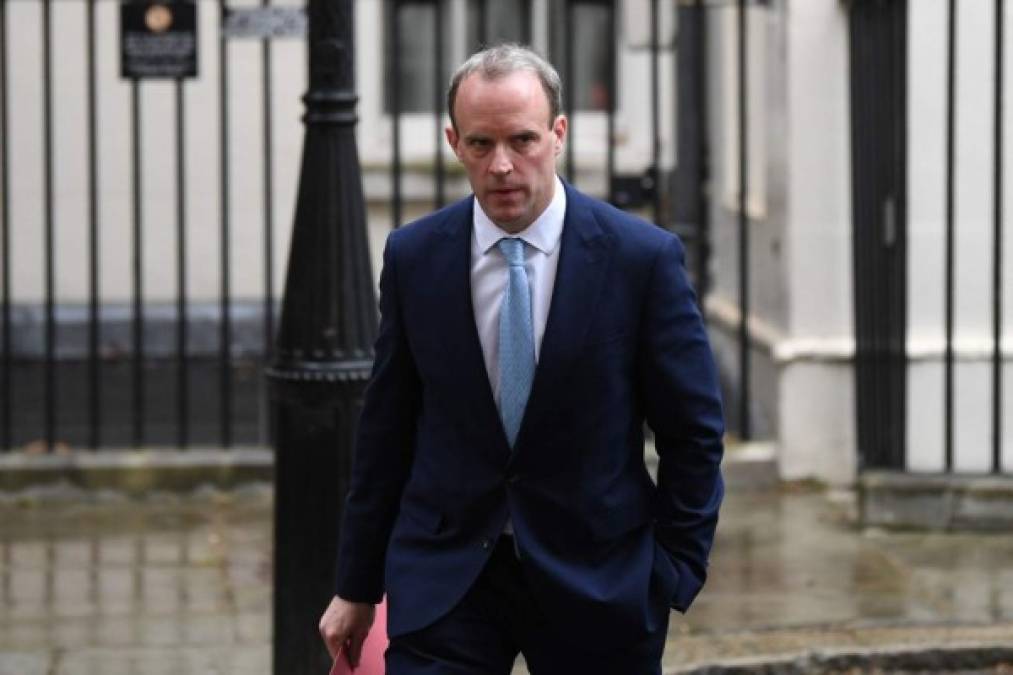 Dominic Raab, jefe de diplomacia británica que sustituye a Boris Johnson