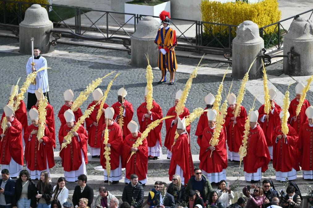 Papa Francisco encabezó celebración del Domingo de Ramos