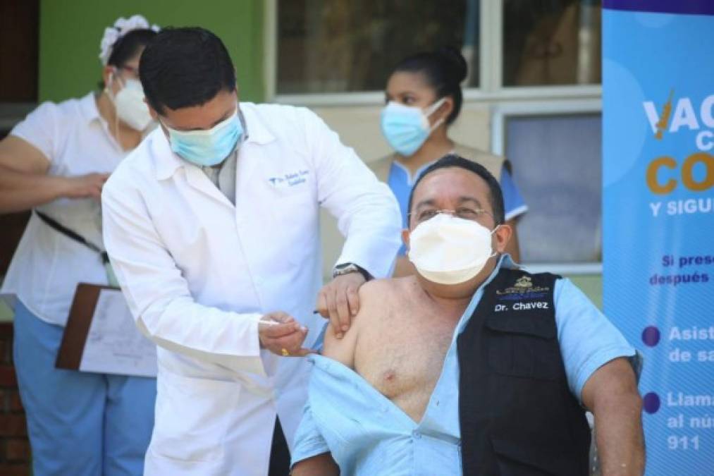 Así inició la segunda jornada de vacunación en Honduras (FOTOS)