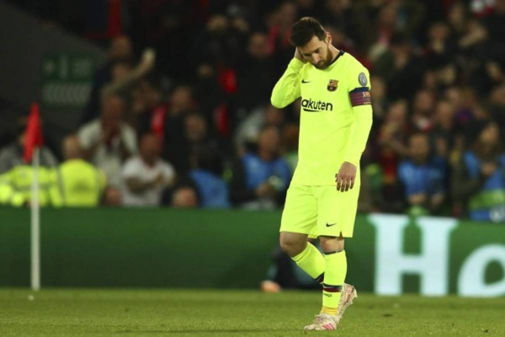 FOTOS: La tristeza en el rostro de los jugadores del Barcelona tras ser humillados por el Liverpool en Champions League