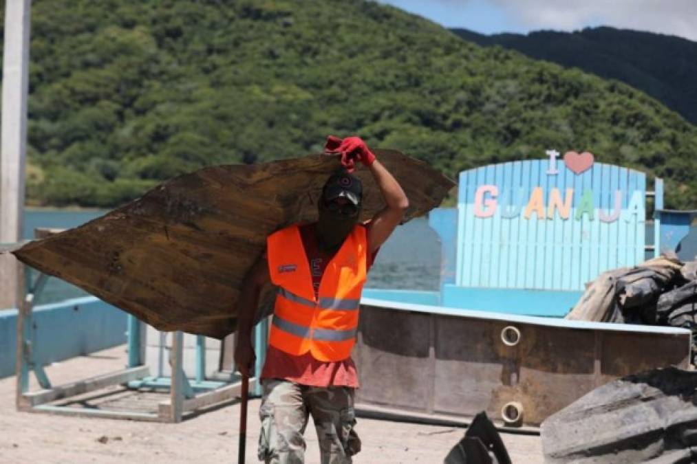 A cinco días de la tragedia en Guanaja: ¿Cómo avanzan los trabajos de limpieza?