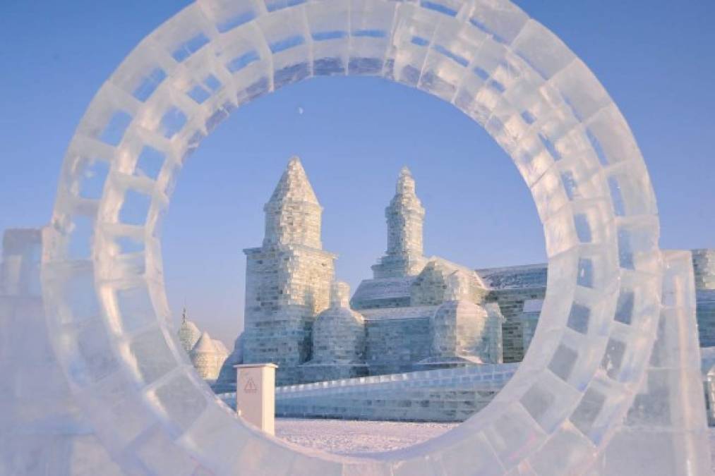 Las espectaculares imágenes del Festival Internacional de Hielo en China (GALERÍA)