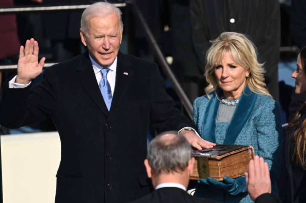 Estos fueron los mejores momentos de la investidura de Joe Biden (FOTOS)