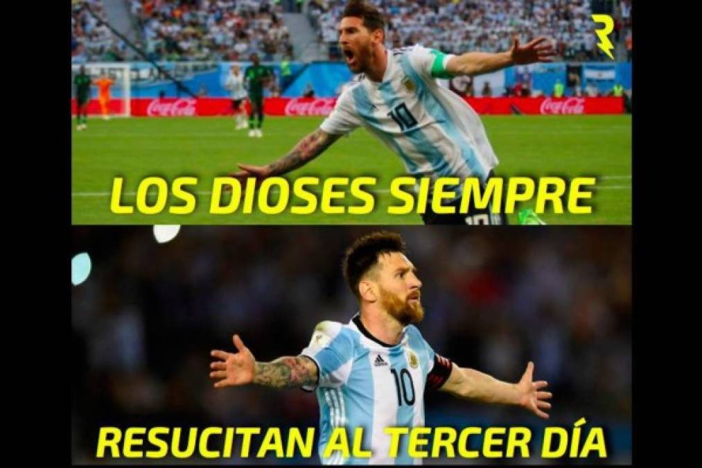 Argentina vs Nigeria; los mejores memes que dejó el encuentro