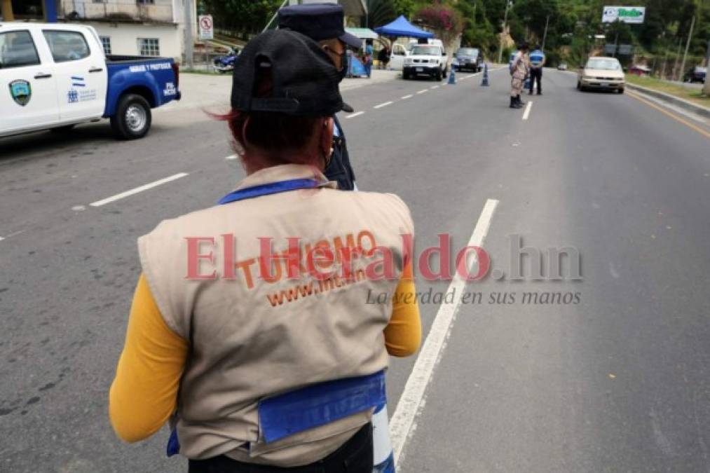 Intensos operativos en la capital durante el Feriado Morazánico 2021 (FOTOS)