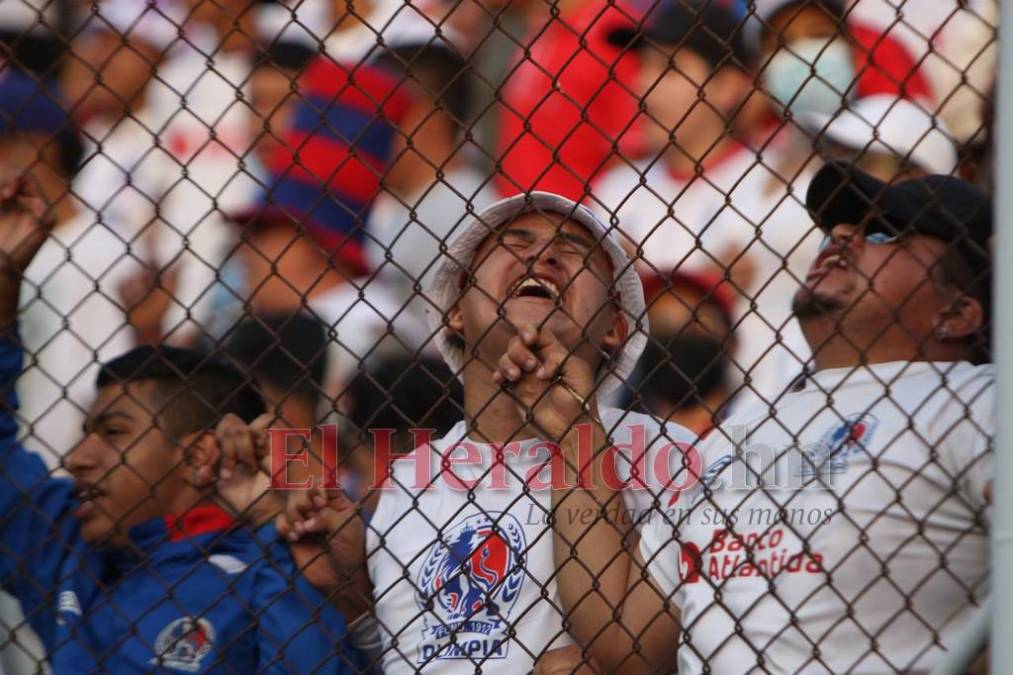 Fiesta, derroche de pasión y orgullo en la semifinal de vuelta entre Olimpia y Motagua