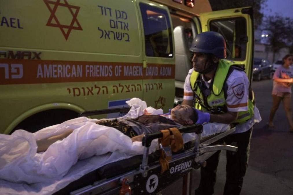 Imágenes impactantes: rostros de miedo y dolor en Israel y Gaza