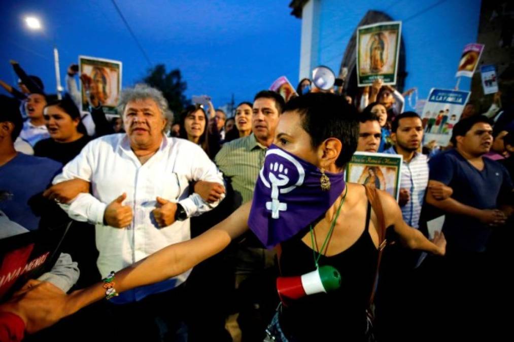 Las imágenes de las manifestaciones en el mundo contra la violencia machista     