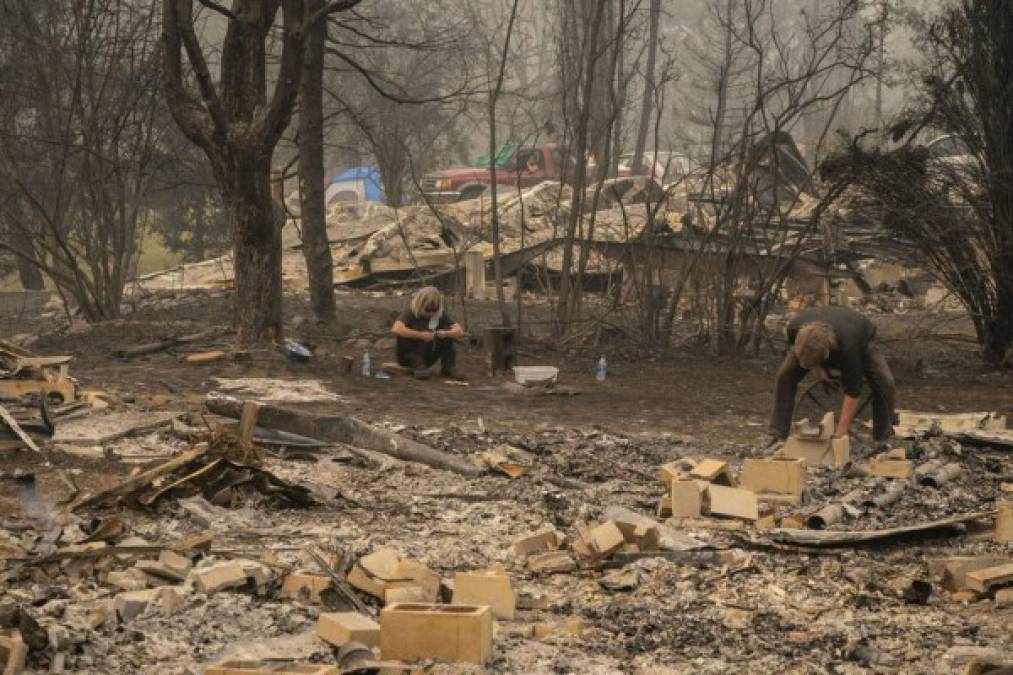 Las imágenes más impactantes de los incendios en la costa oeste de EE UU