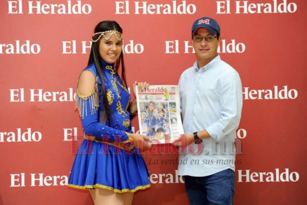 Larissa Henríquez, la palillona que engalanó la portada de EL HERALDO