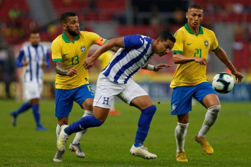 El partido Brasil vs Honduras en imágenes: humillación, impotencia y la lesión de Arthur