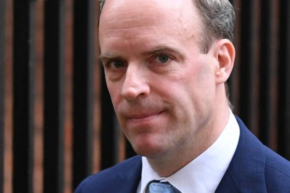 Dominic Raab, jefe de diplomacia británica que sustituye a Boris Johnson