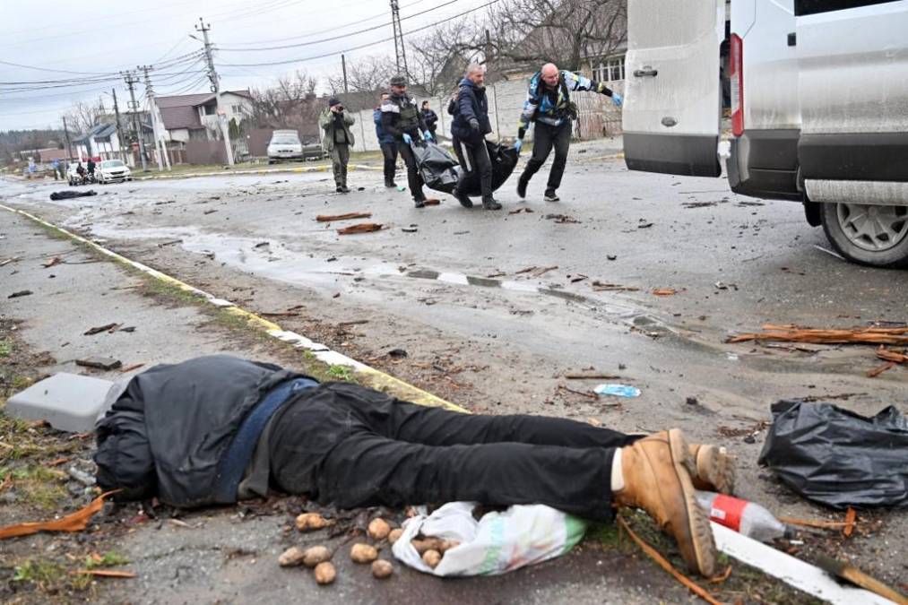 Los indicios del “genocidio” ruso denunciado por Ucrania (Fotos)