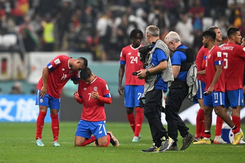 Lágrimas e incredulidad, las reacciones que dejó la doble eliminación de Costa Rica y Alemania en Qatar 2022