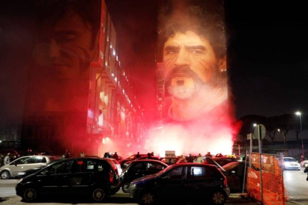 En imágenes: Luto mundial por la muerte de Diego Armando Maradona