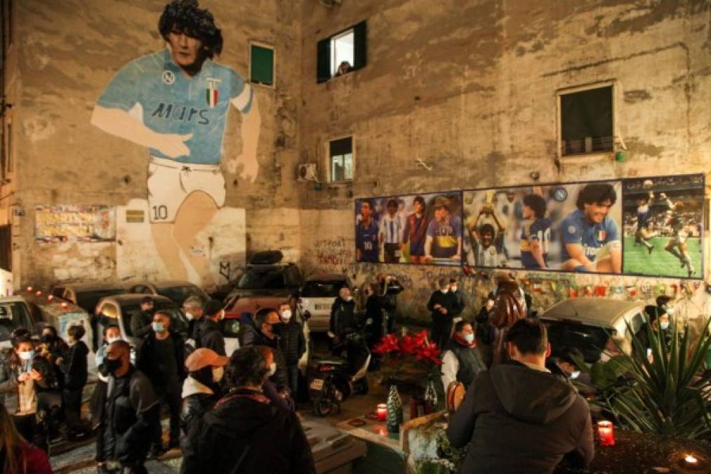 En imágenes: Luto mundial por la muerte de Diego Armando Maradona