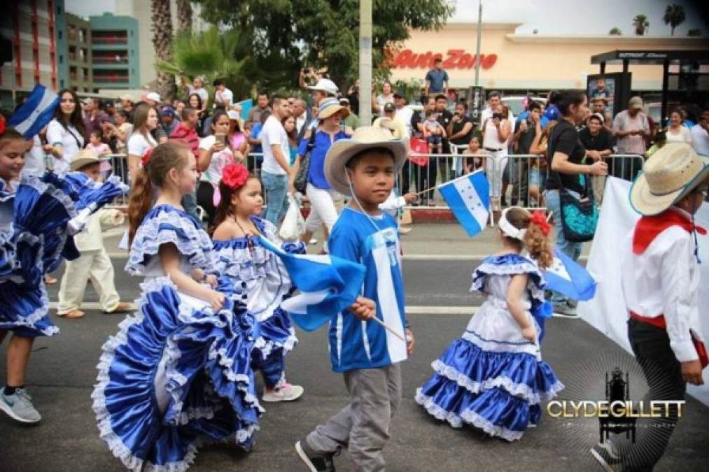 Hondureñitos en Estados Unidos resaltan el folclore y la cultura catracha